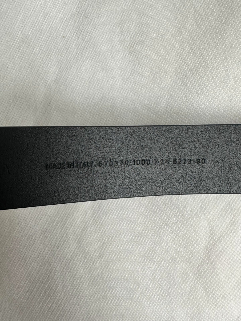 Balenciaga Black Gold Buckle BB Belt