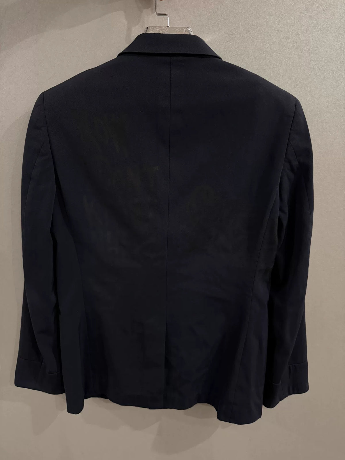 Comme des Garcons Homme Double-Breasted Navy Blazer