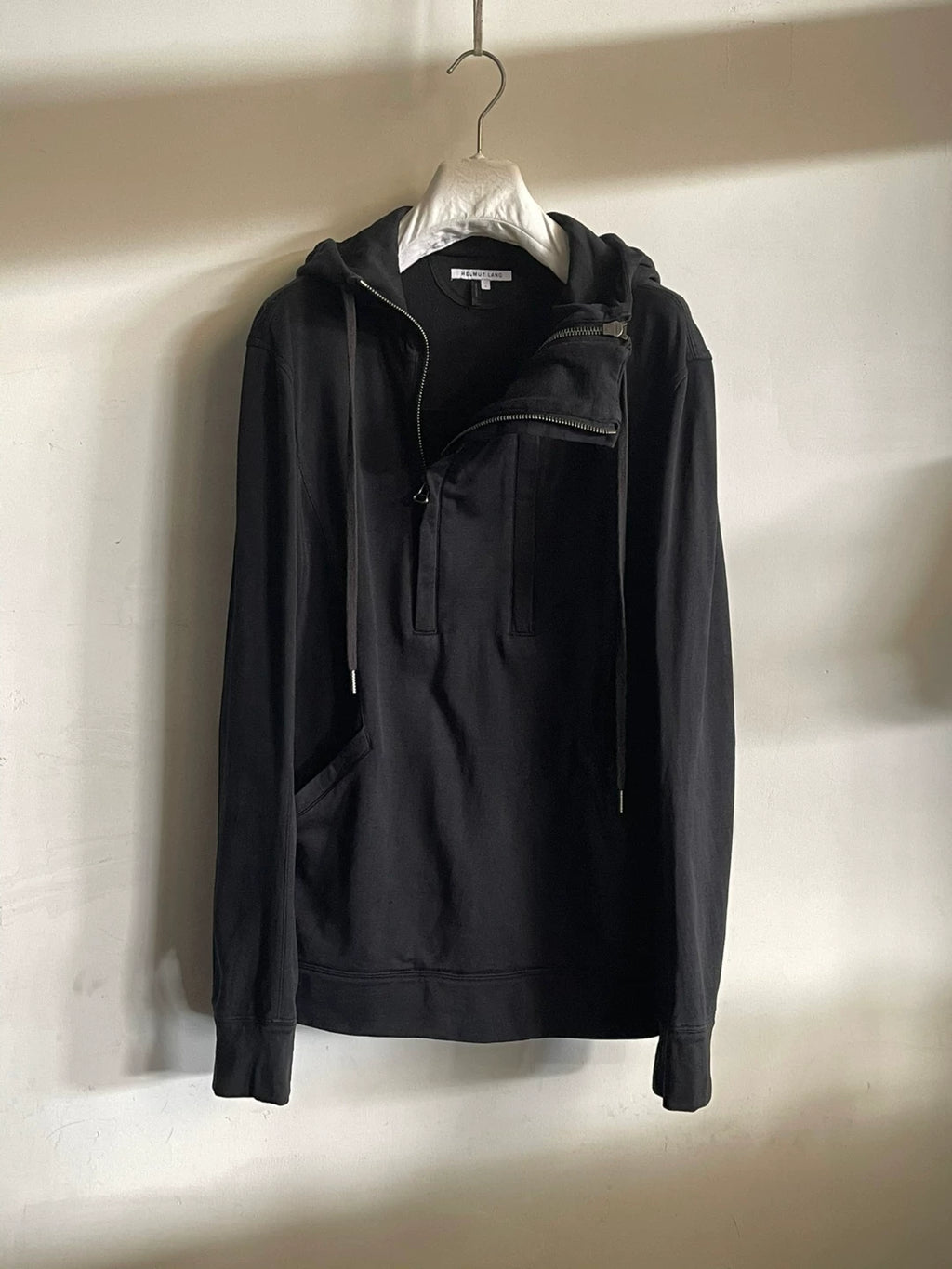 Helmut Lang Double Zipper Sweatshirt Jacket Coat