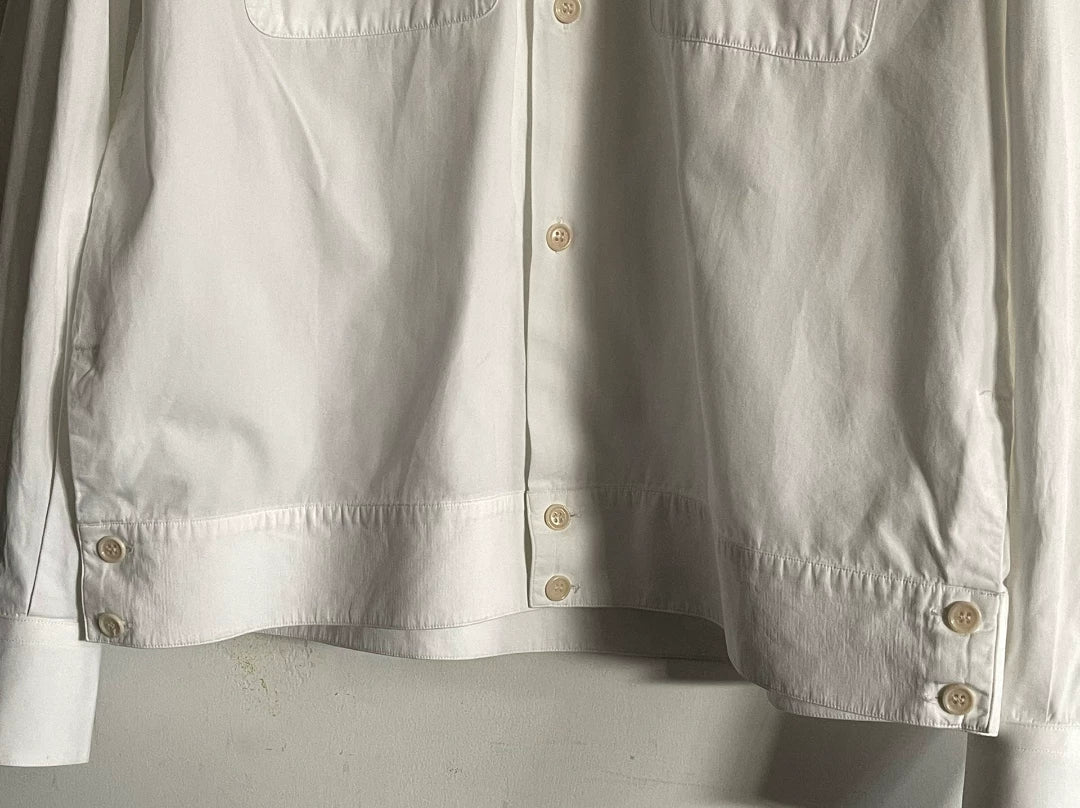 Dries Van Noten Short‑sleeve buttoned shirt jacket