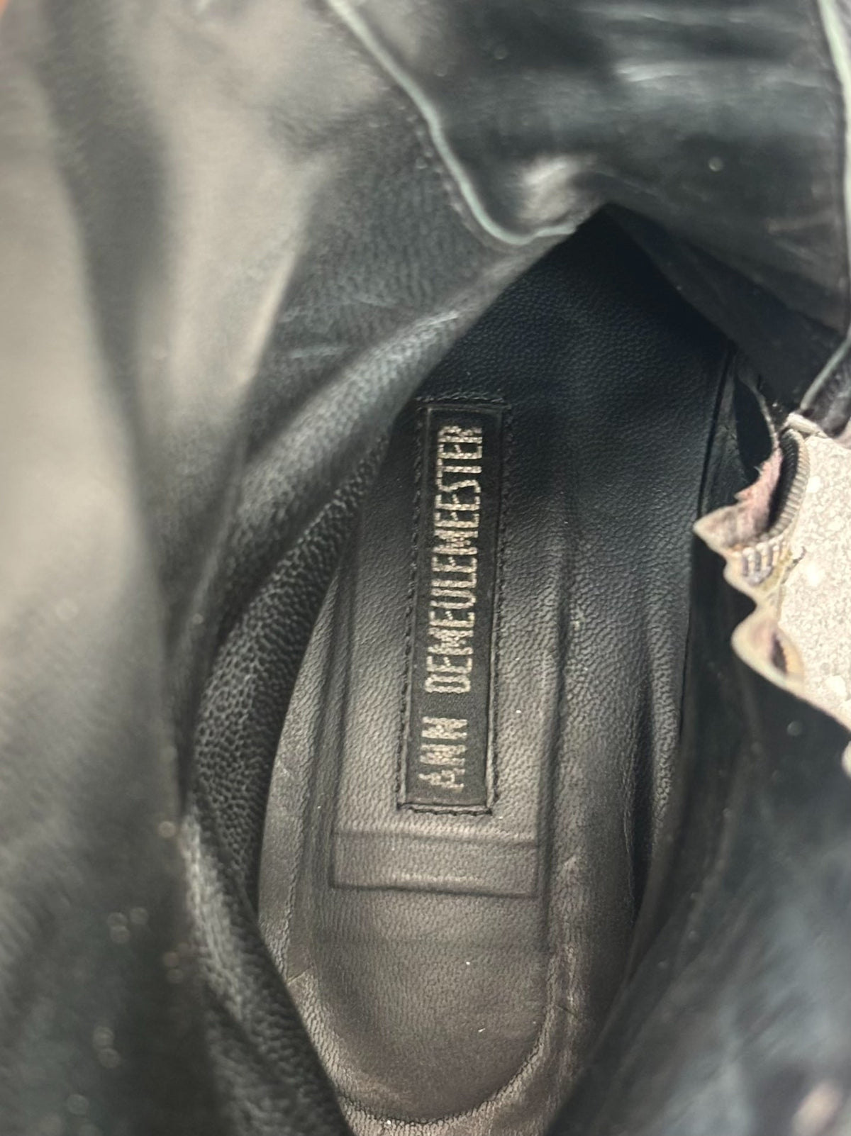 Ann Demeulemeester | AW2011 Designer Era Side-Zip Military Boots