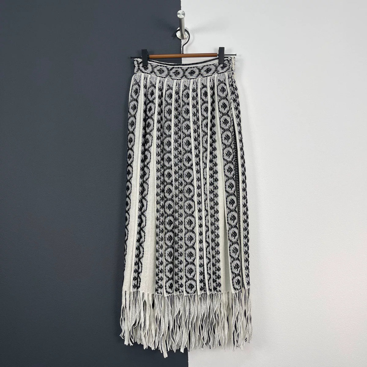 Dior Tassel Pleated Maxi Dress