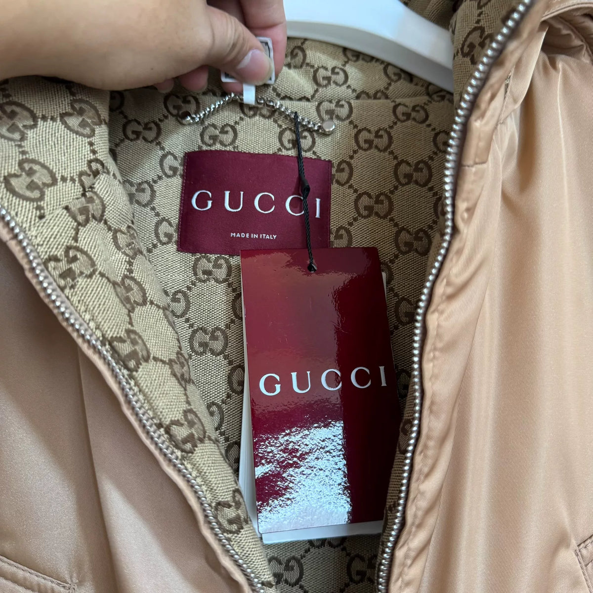 Gucci Double G Lining Cotton Jacket