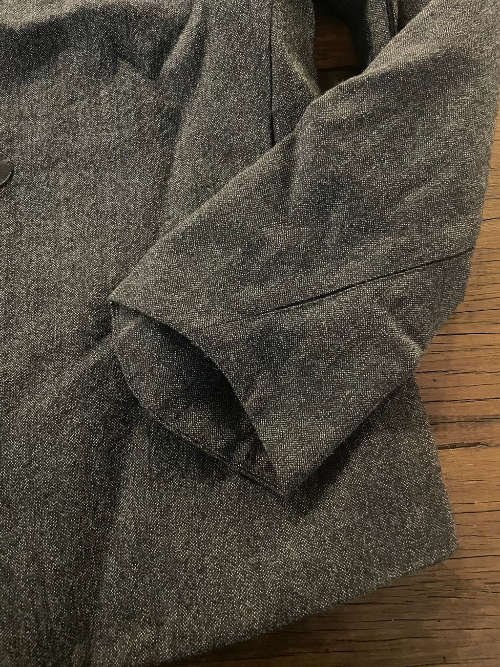 Y/Project FW13 Yohan Serfaty Chairman Phantom Hook-Closure Stand-Collar Wool Cotton Jacket