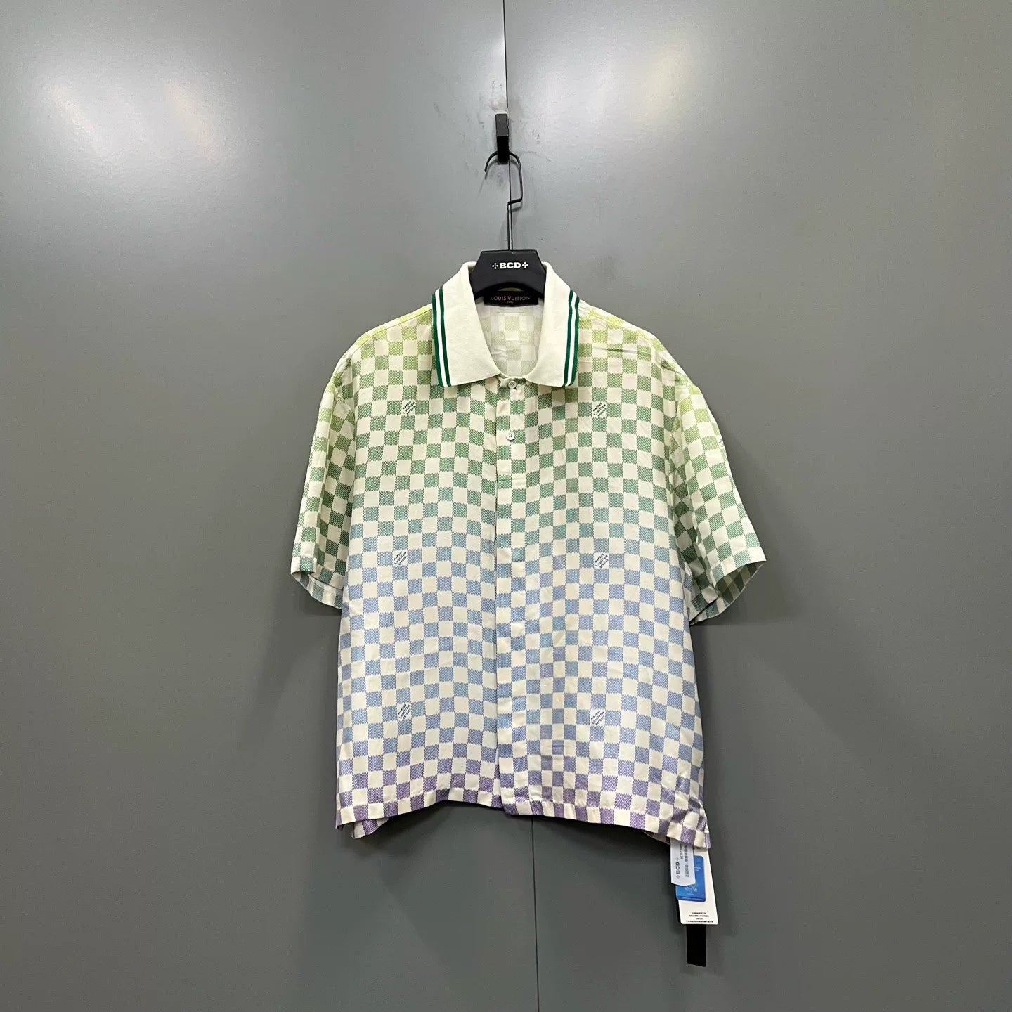 Louis Vuitton Gradient Damier Full Print Shirt