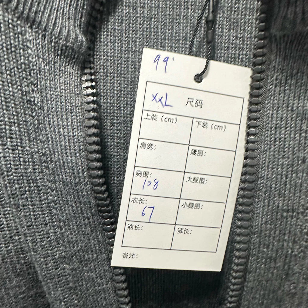 Louis Vuitton Embroidered Logo Zip Sweater