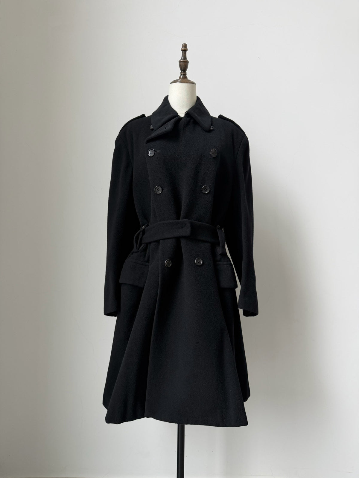 Comme Des Garcons Rei Kawakubo 1994 mainline shrunken wool coat