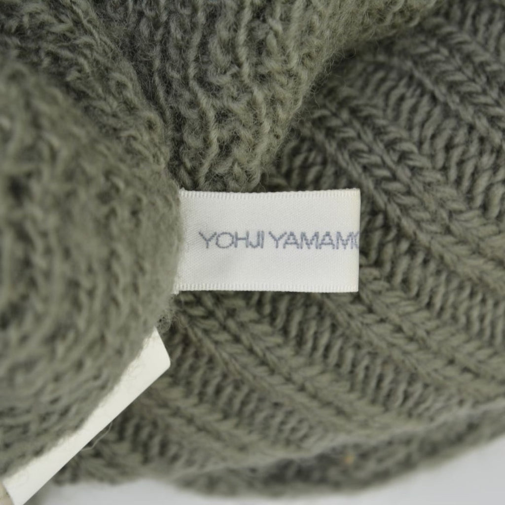 Yohji Yamamoto Knotted Knit Sweater