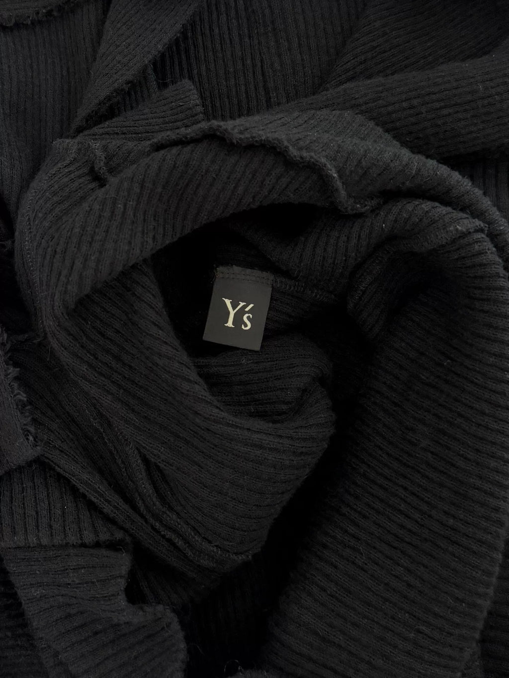 Yohji Yamamoto Y's Pleated Knit Top - Devines