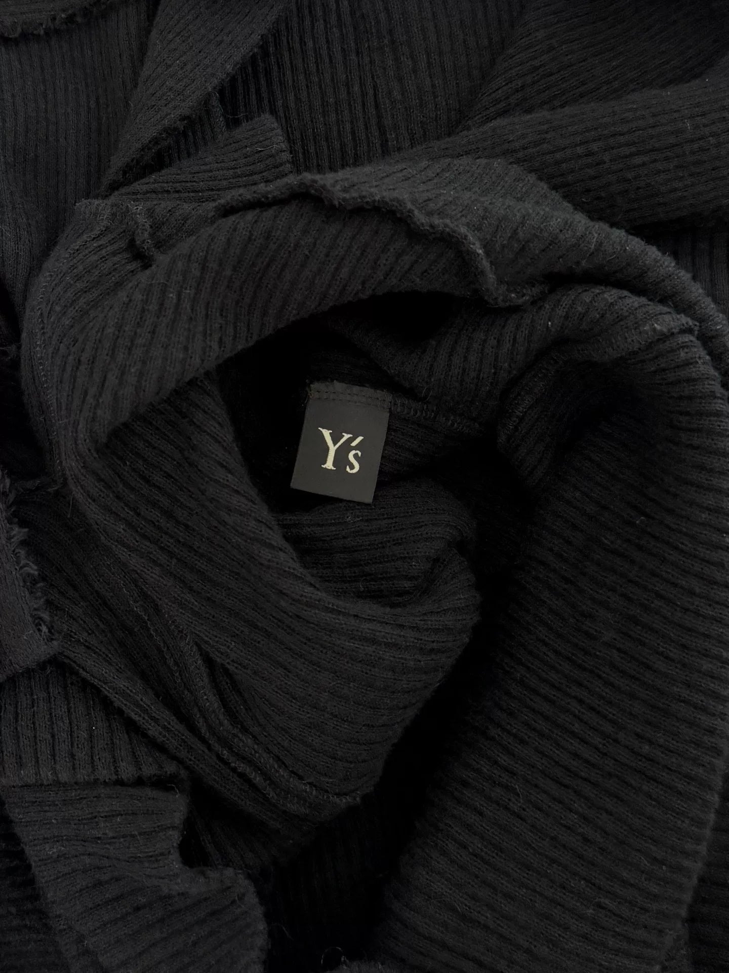 Yohji Yamamoto Y's Pleated Knit Top - Devines