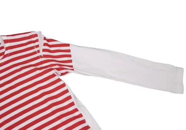 COMME des GARCONS Vintage Red Striped Top