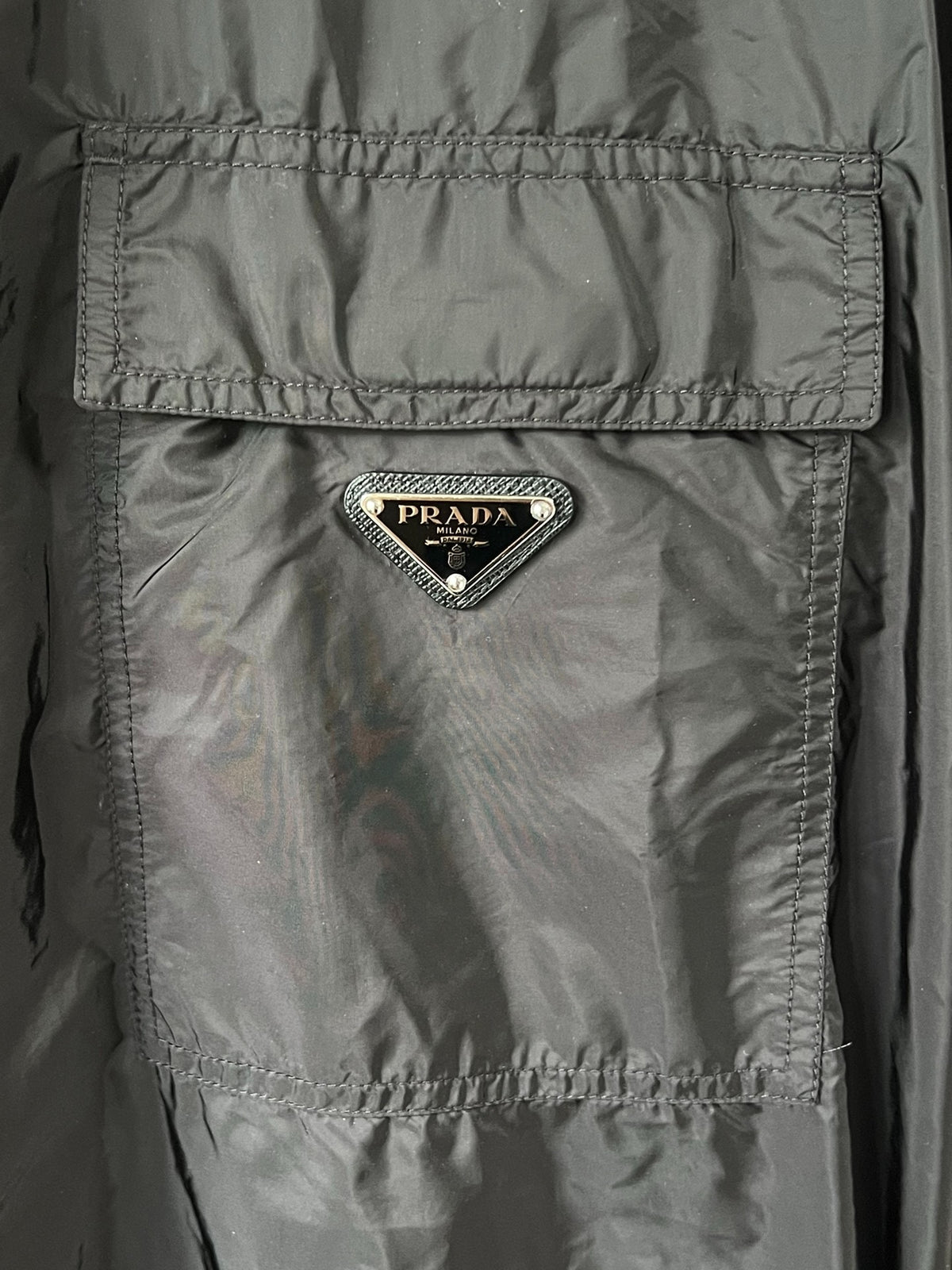 Prada Re-Nylon short-sleeve shirt jacket