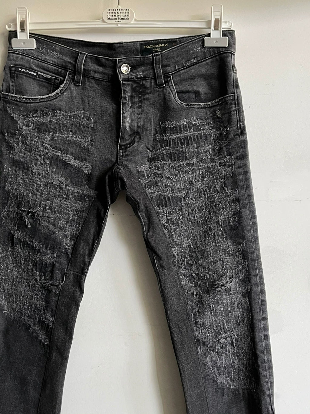 Dolce&Gabbana Damaged Patch Jeans