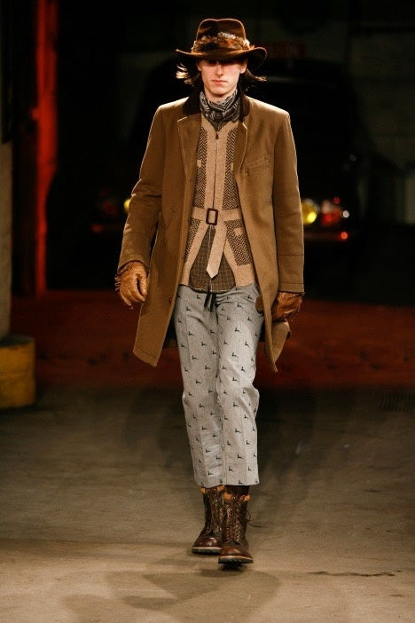 Number (n)ine 08AW "My Own Private Portland" Brown Coat