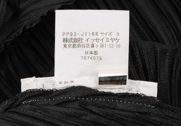 Issey Miyake Vintage Black Pleated Jumpsuit