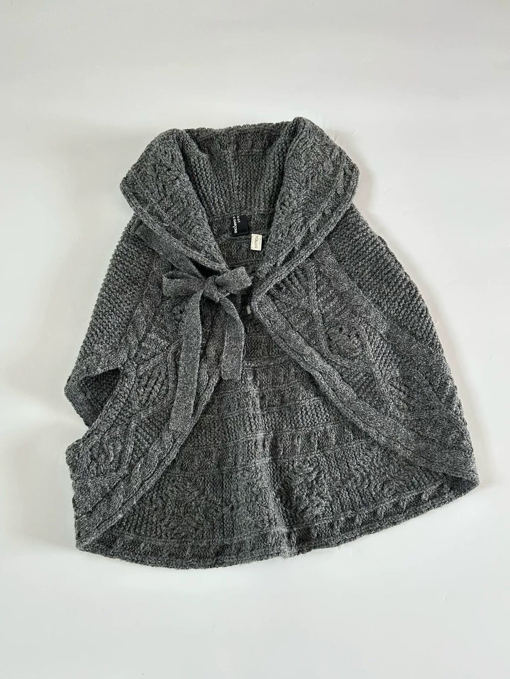 Comme Des Garcons Top Wool Cape Coat