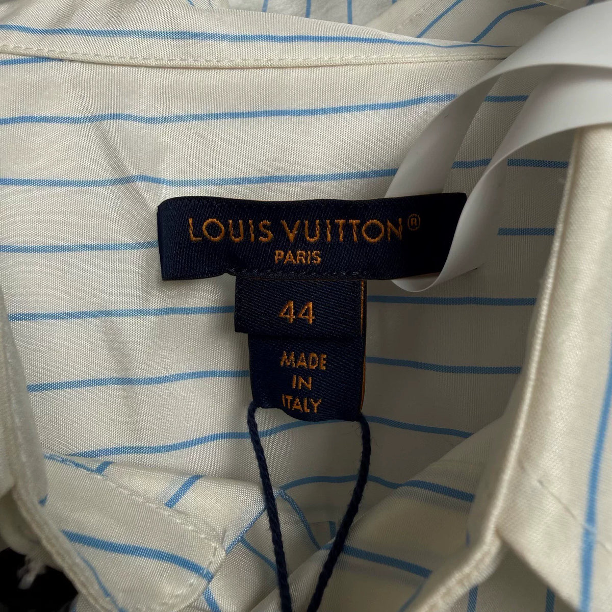 Louis Vuitton Blue Striped Shirt