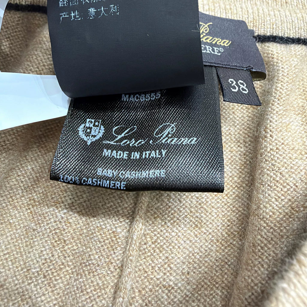 Loro Piana BABYCASHMERE Cashmere Knit Straight-Leg Pants