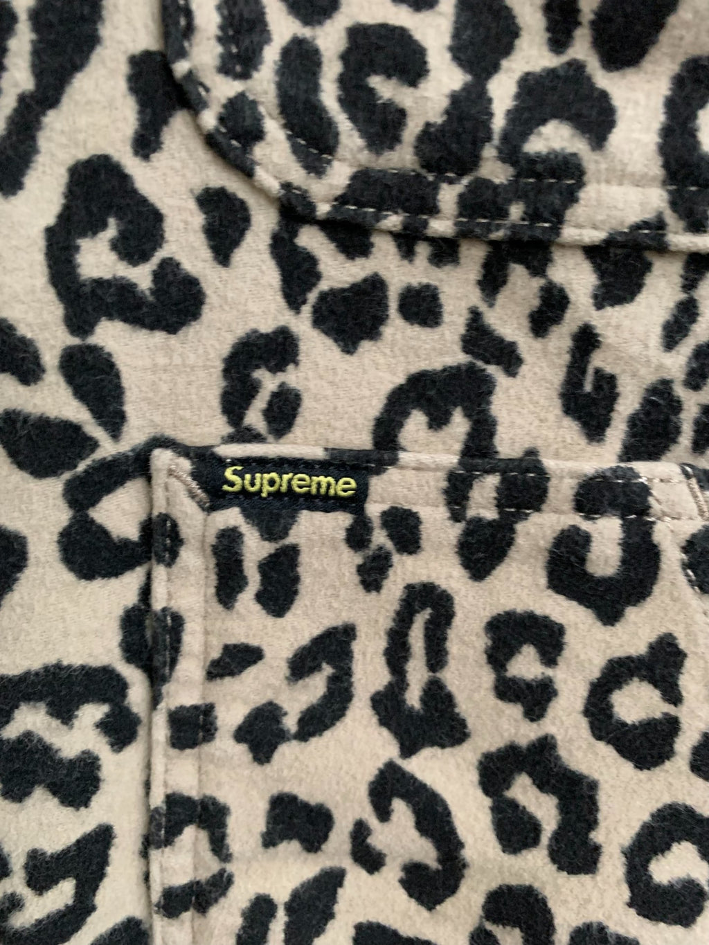 Supreme × Kindermann Leopard Print Jacket