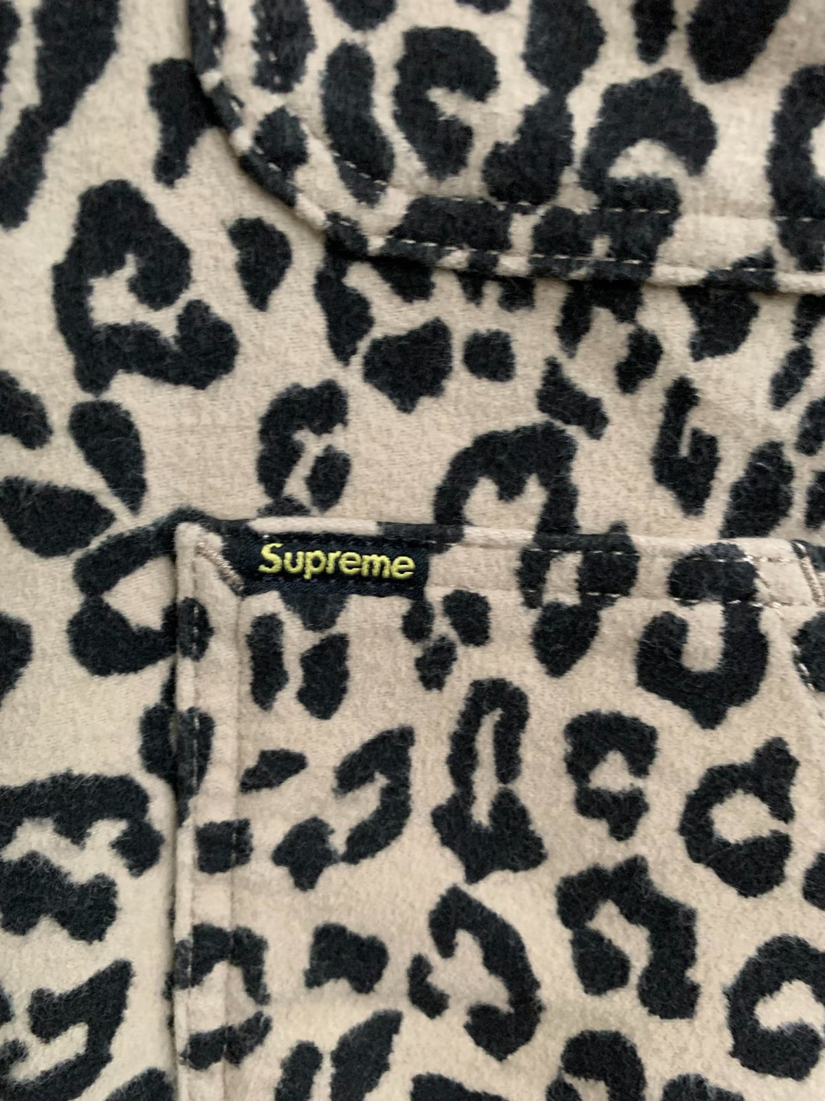 Supreme × Kindermann Leopard Print Jacket