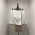 Prada Triangle Logo Skirt