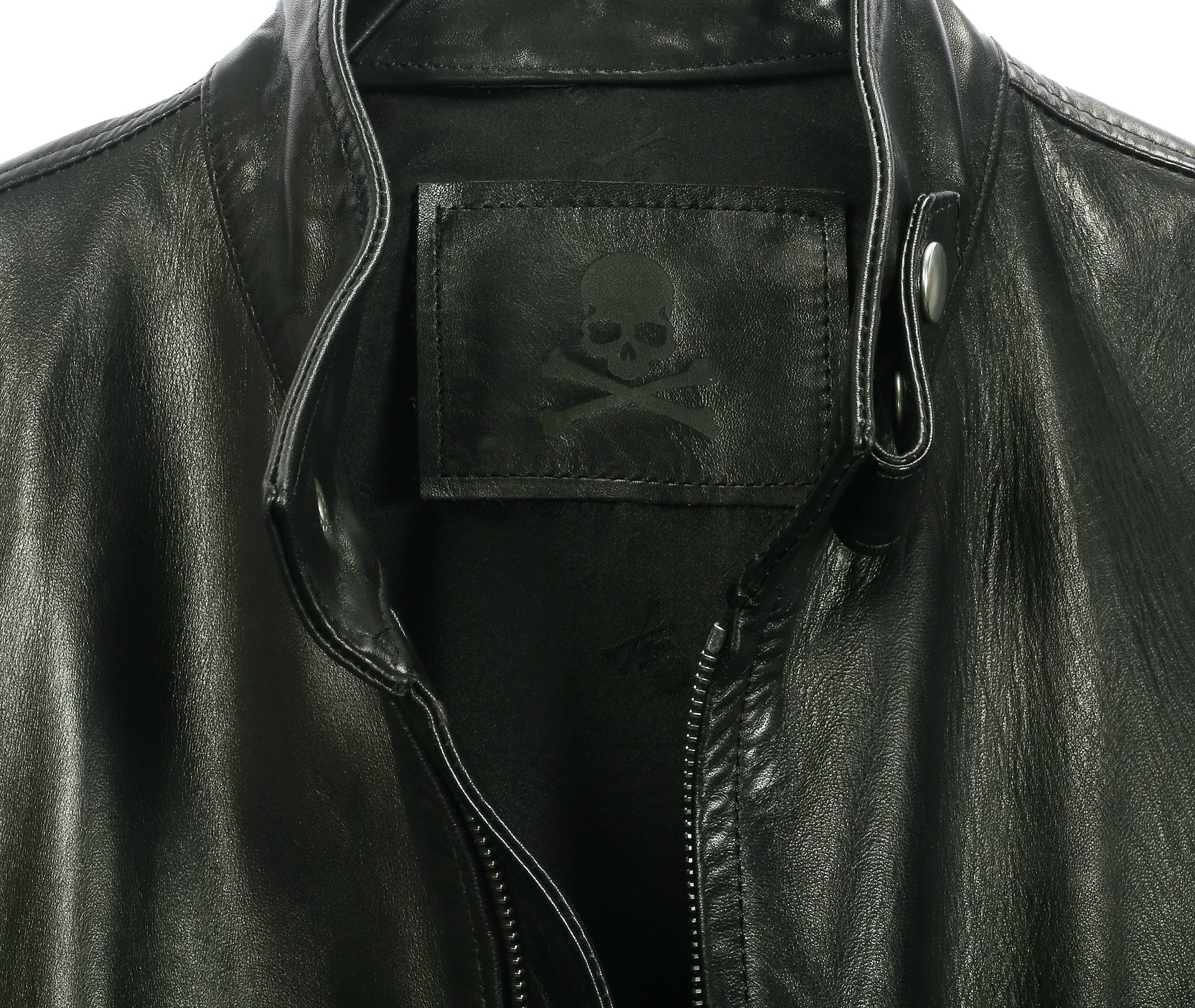 Mastermind Japan Embroidered Skull Leather Hiro Exile Pride Jacket