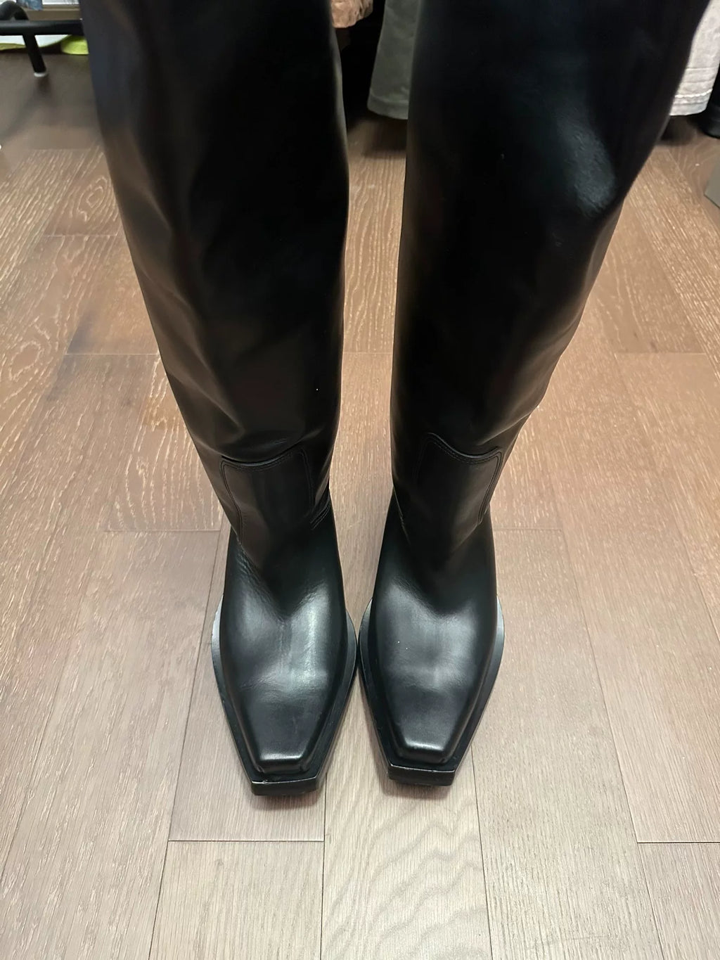 Balenciaga 23 Fall Santiago Over-the-Knee Leather Boots
