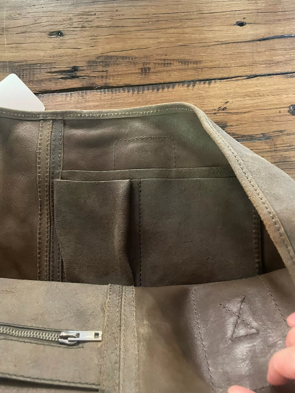 Rick Owens FW12 Mountain Dark Dust Rig Shopper Tote Bag