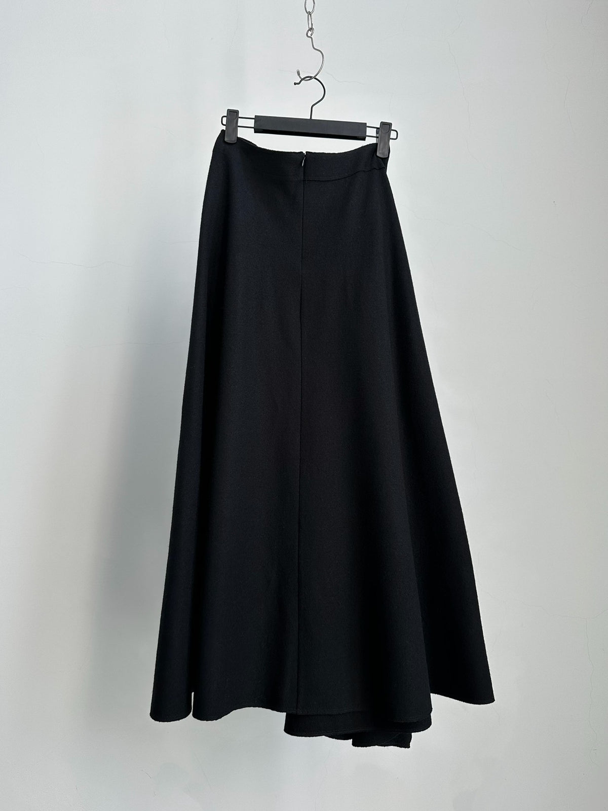Issey Miyake Midi Wool Skirt