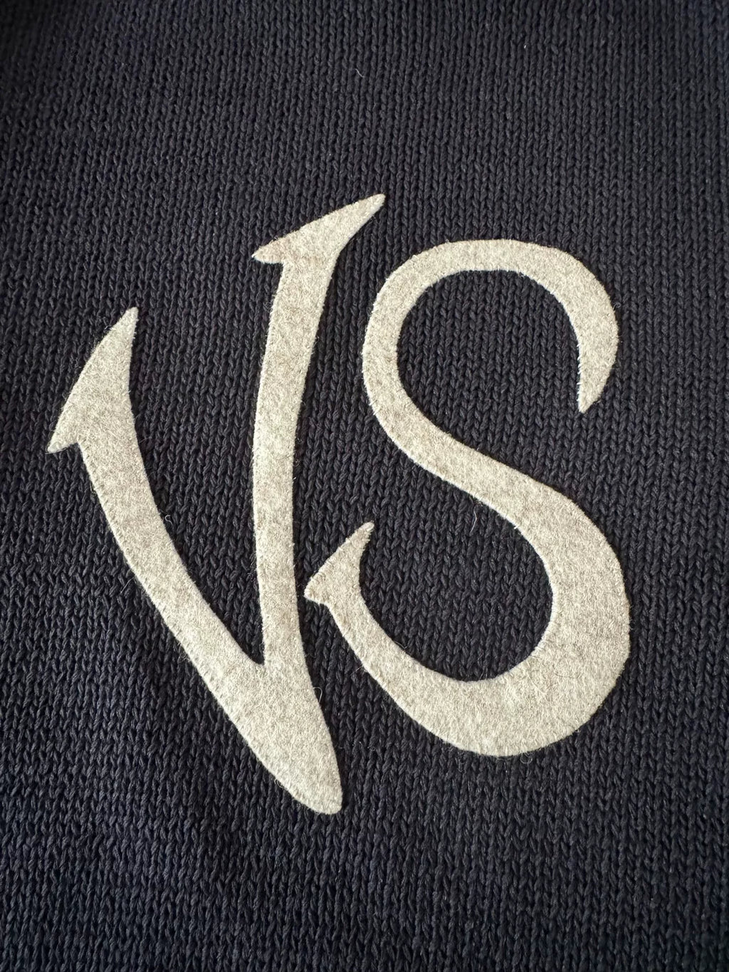 Visvim 23ss Letterman Crew Knit vs Knitwear Sweater