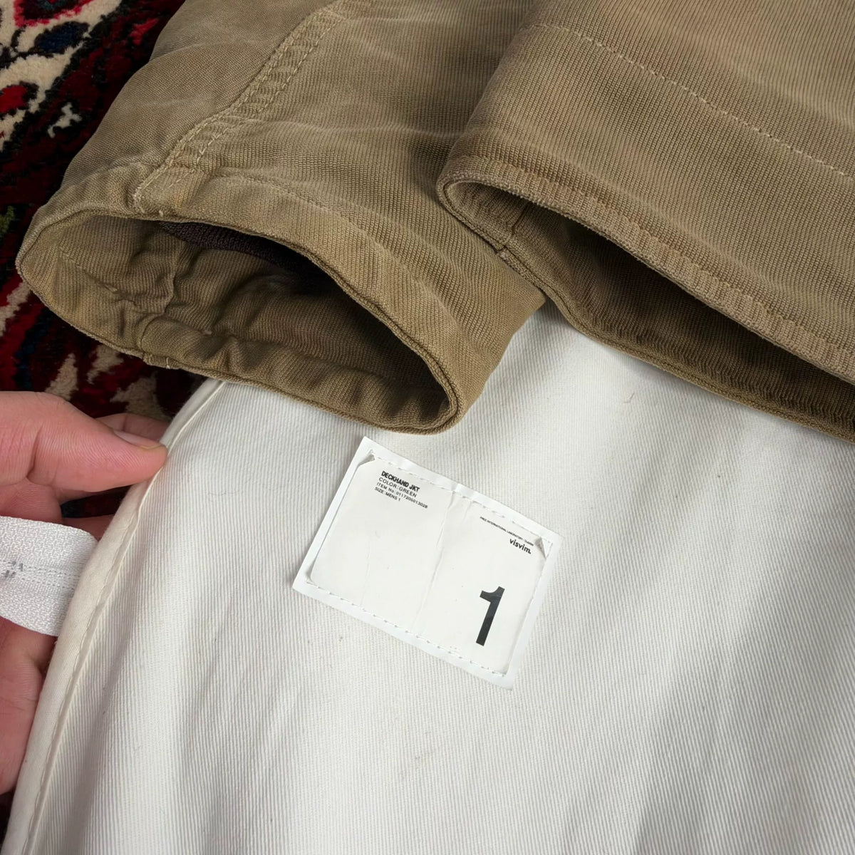 visvim AW17 DECKHAND N1 Jacket