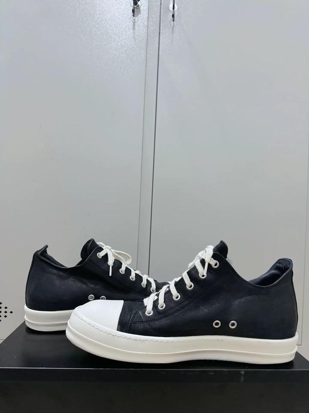 Rick Owens Drkshdw Canvas Sneakers