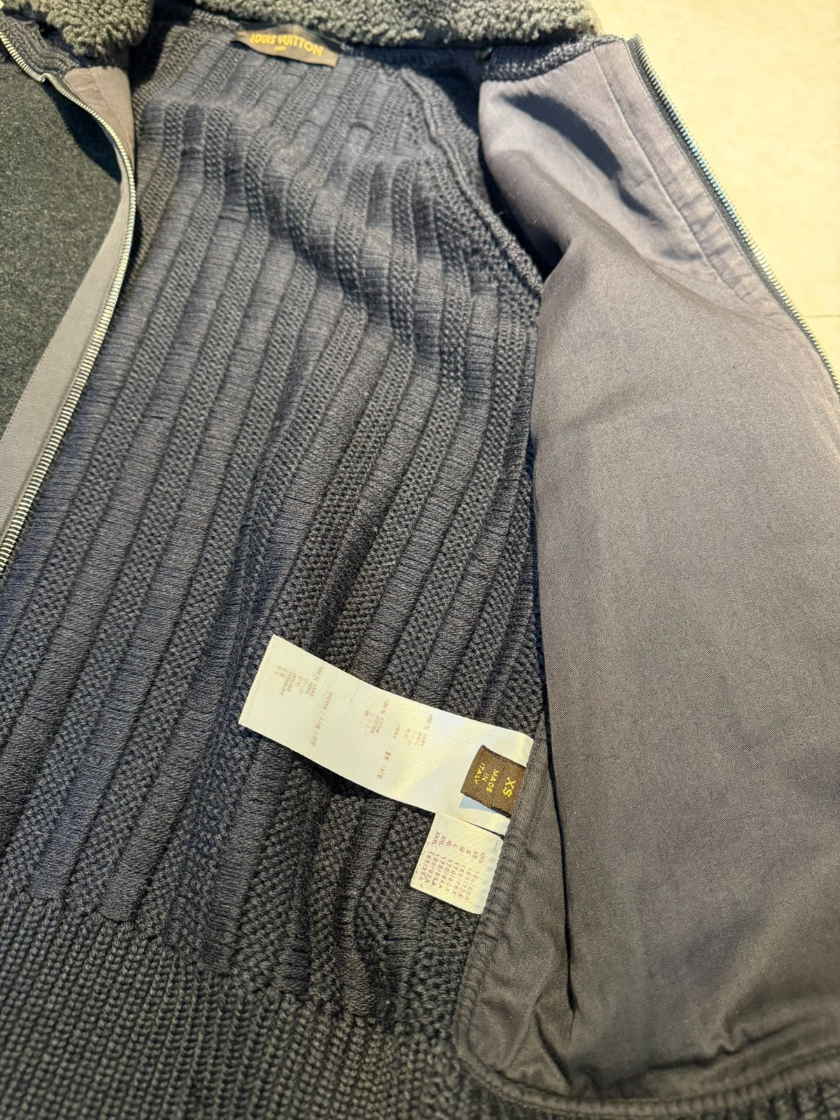 Louis Vuitton Zip Wool Jacket