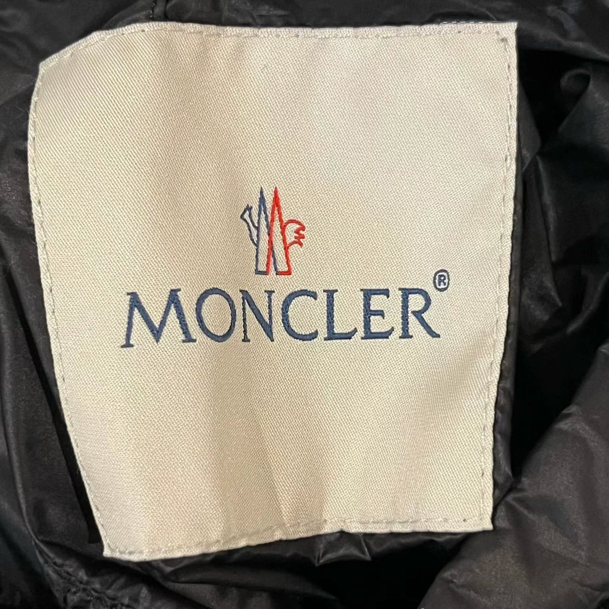Moncler Colorblock Stripe Reversible Stand-Collar Down Jacket