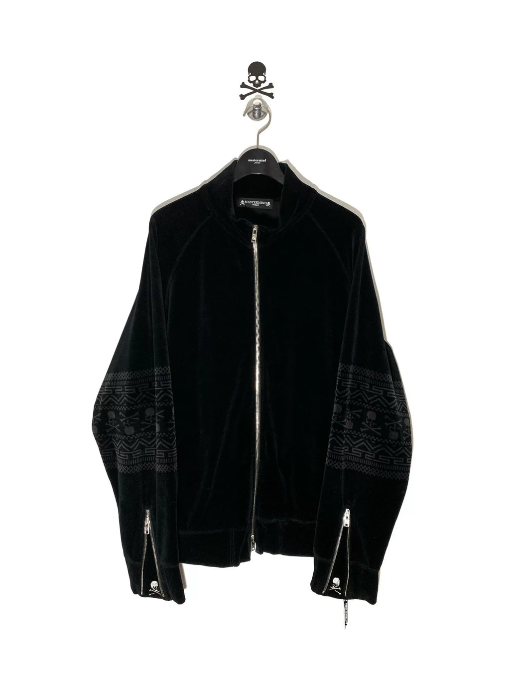 mastermind Japan Velvet Ethnic Print Jacket