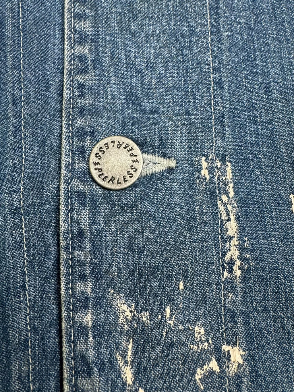 VISVIM 25aw SS COVERALL JKT SHIRT DMGD Distressed Denim Jacket