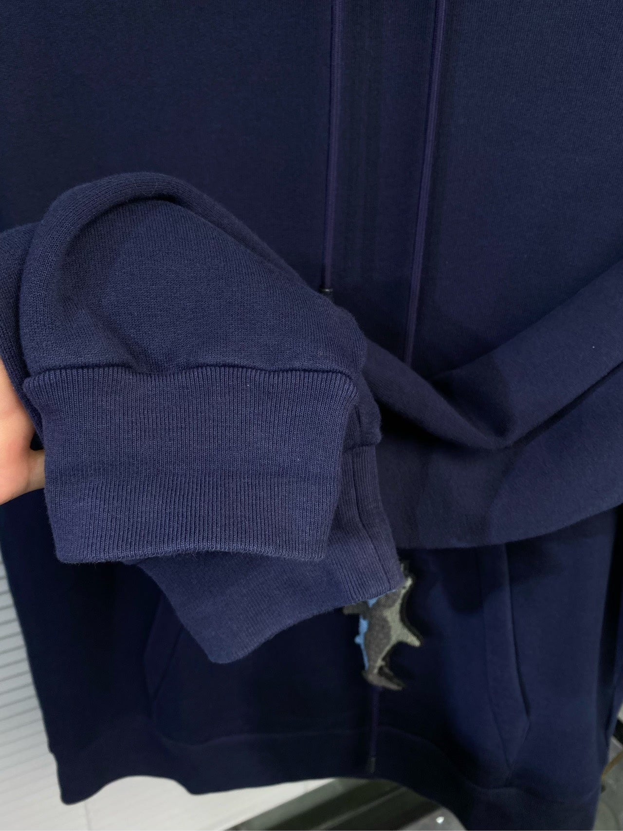 Louis Vuitton AW21 Hooded Navy Hoodie