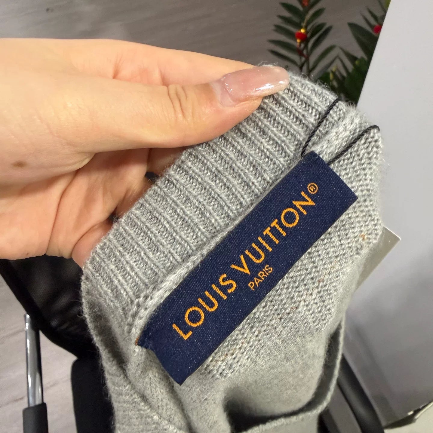 Louis Vuitton Grey Sweater