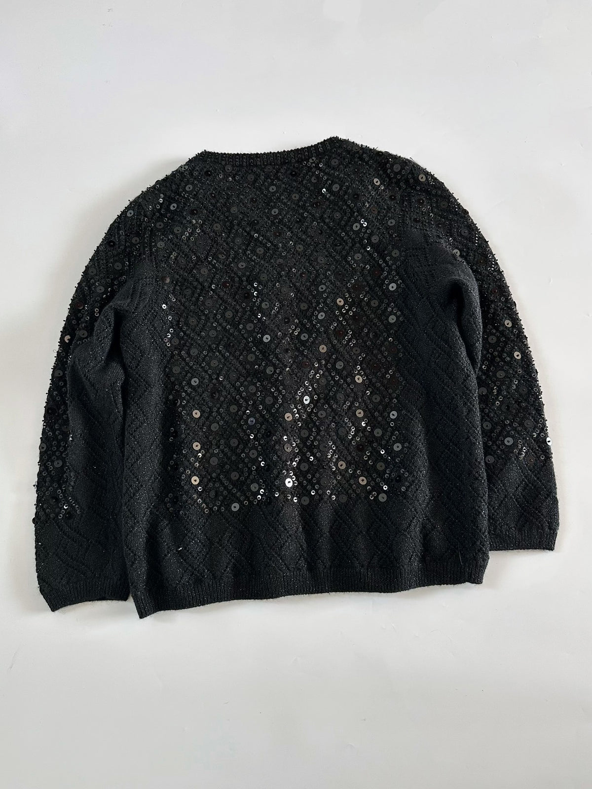 Dries Van Noten heavy-duty beaded cardigan