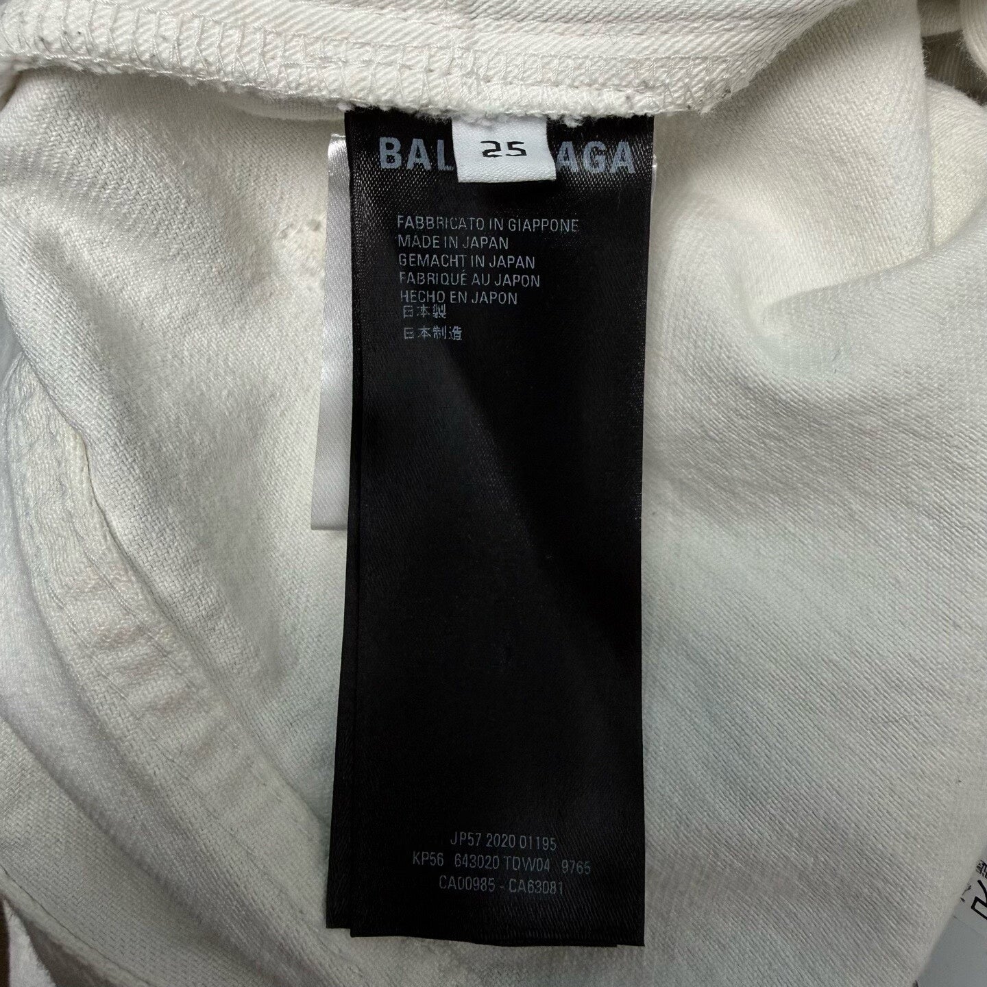 Balenciaga Distressed Jeans