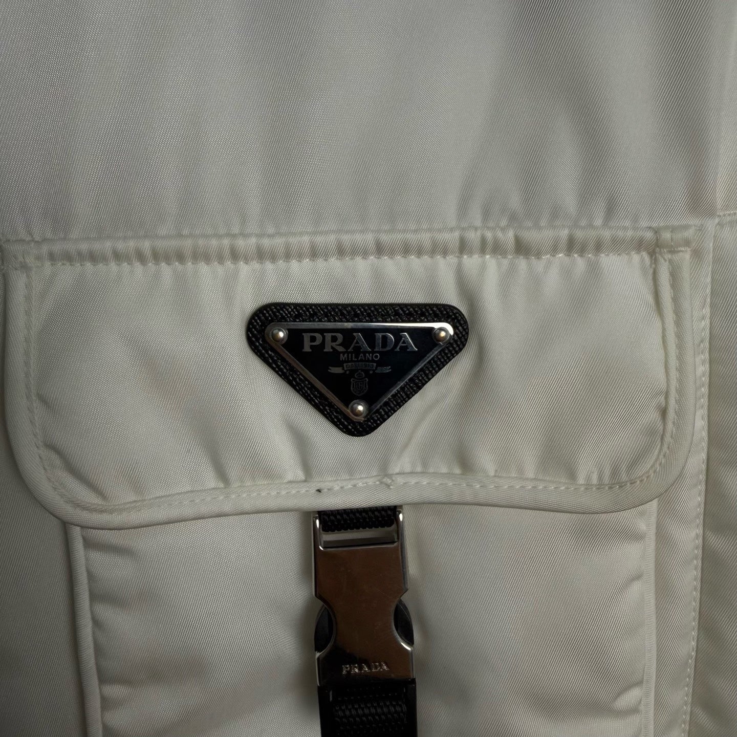 Prada Re-Nylon White Vest