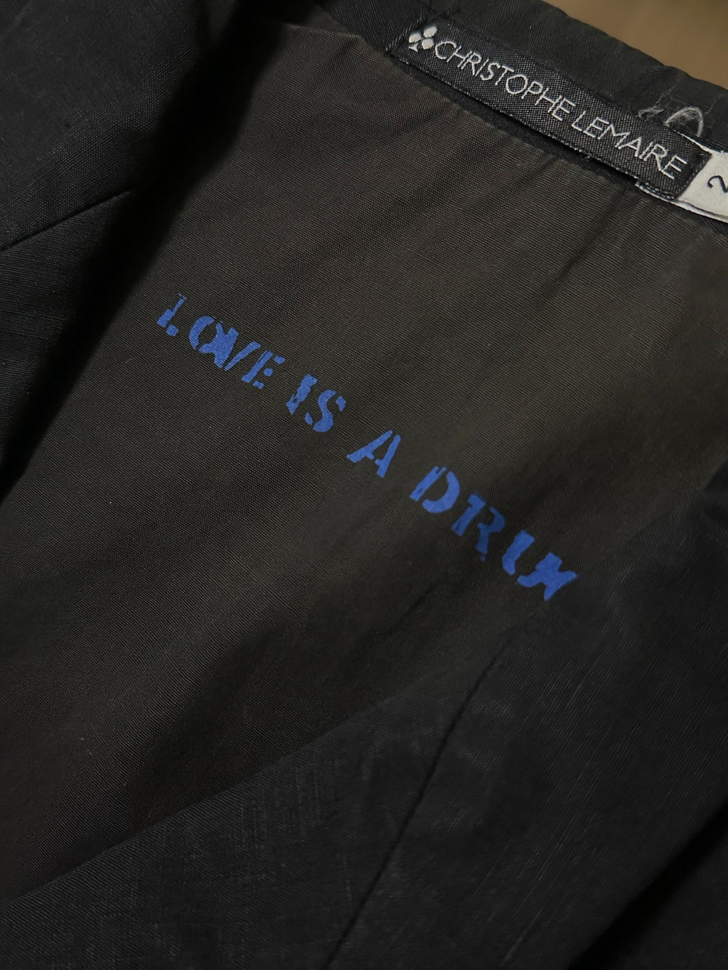 LEMAIRE Minimalist Unisex Runway Jacket