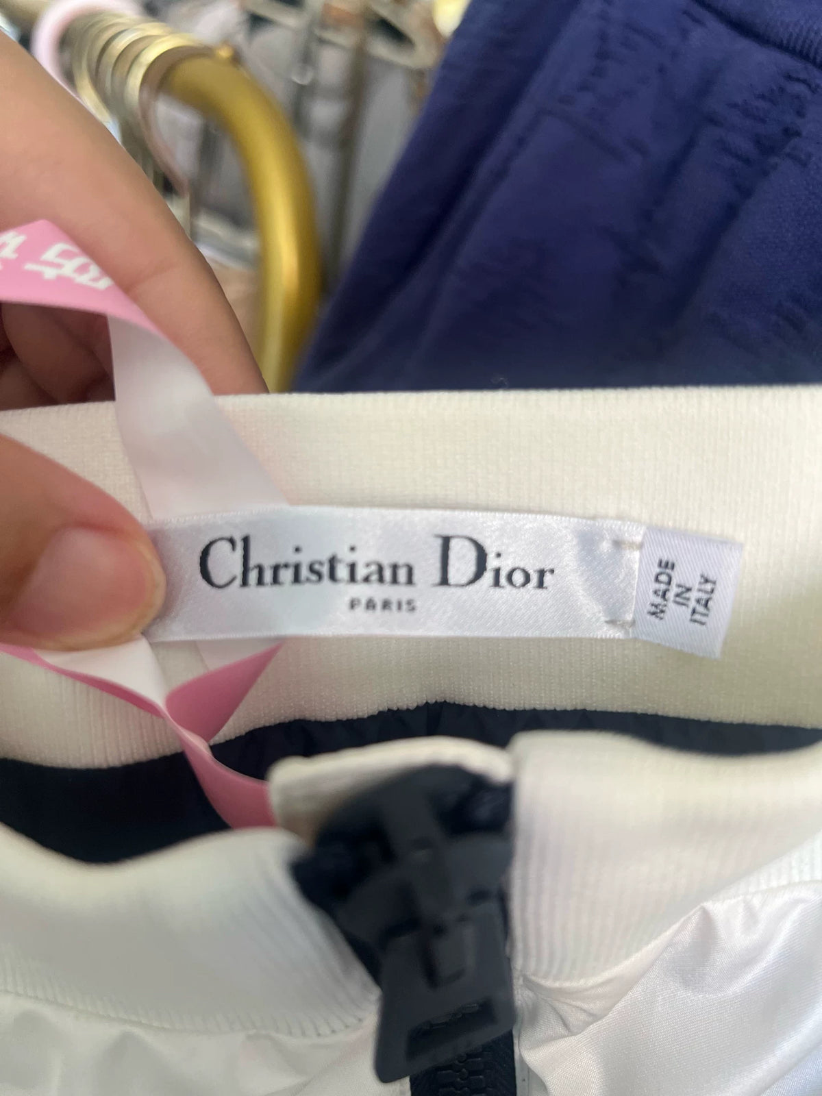 Dior Ski Collection White Down Skirt