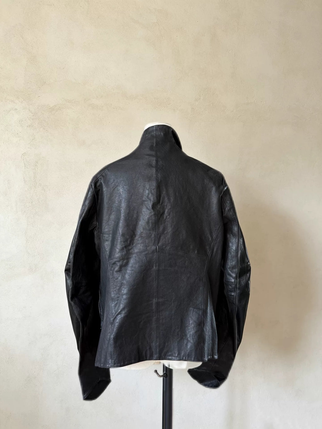 Julius FW14 Multi-Zip Deconstructed Goat Skin Jacket
