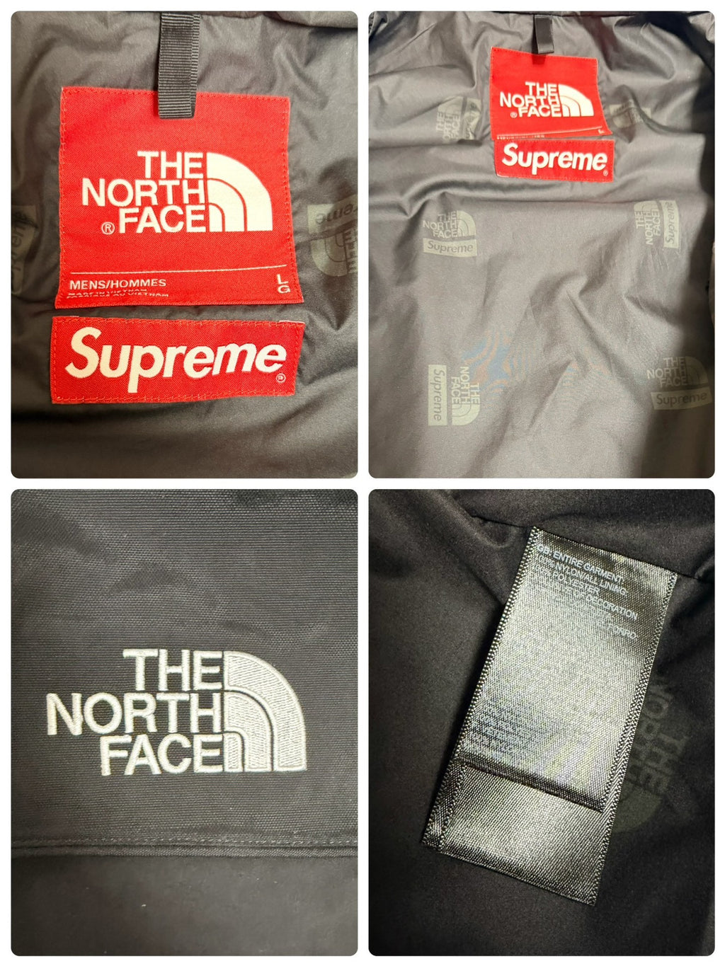 North Face Supreme 16SS Shell Hooded Zip Jacket