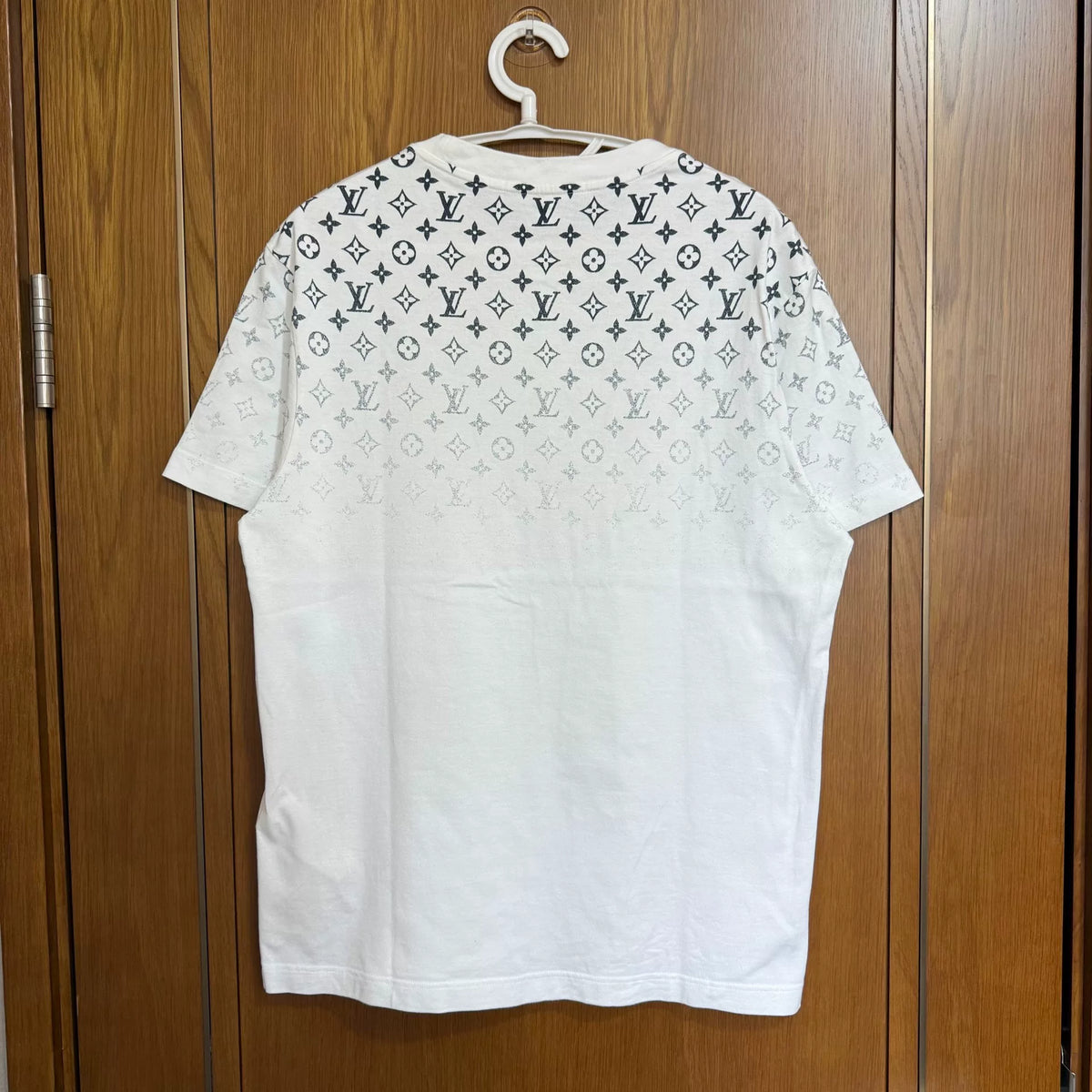 Louis Vuitton Gradient Full Print Short Sleeve Top