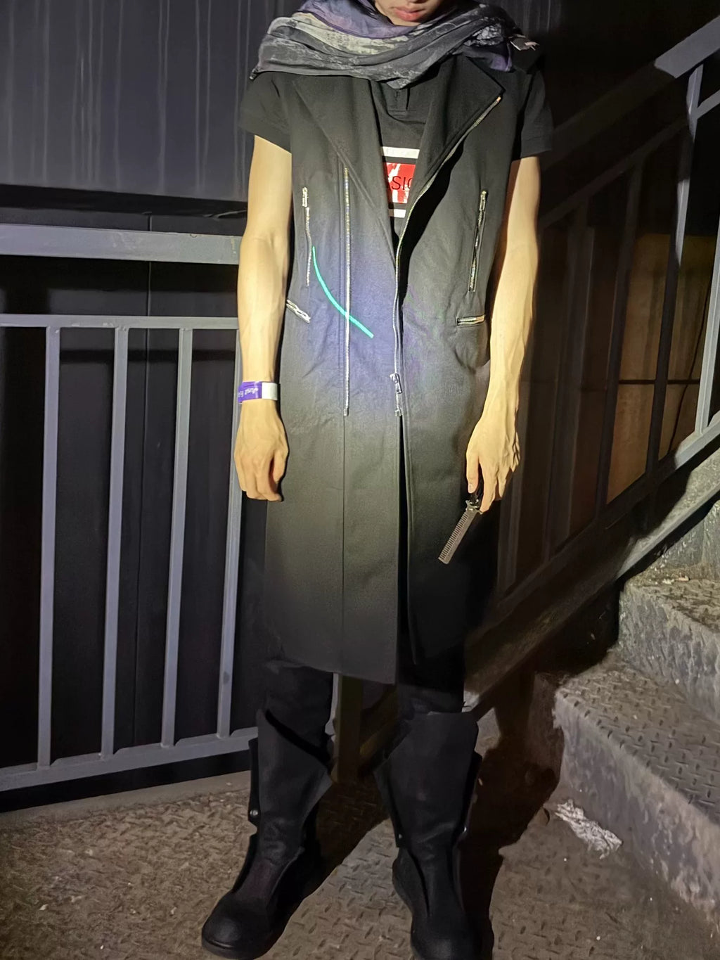 Raf Simons SS15 Runway Sailor Collar Parka