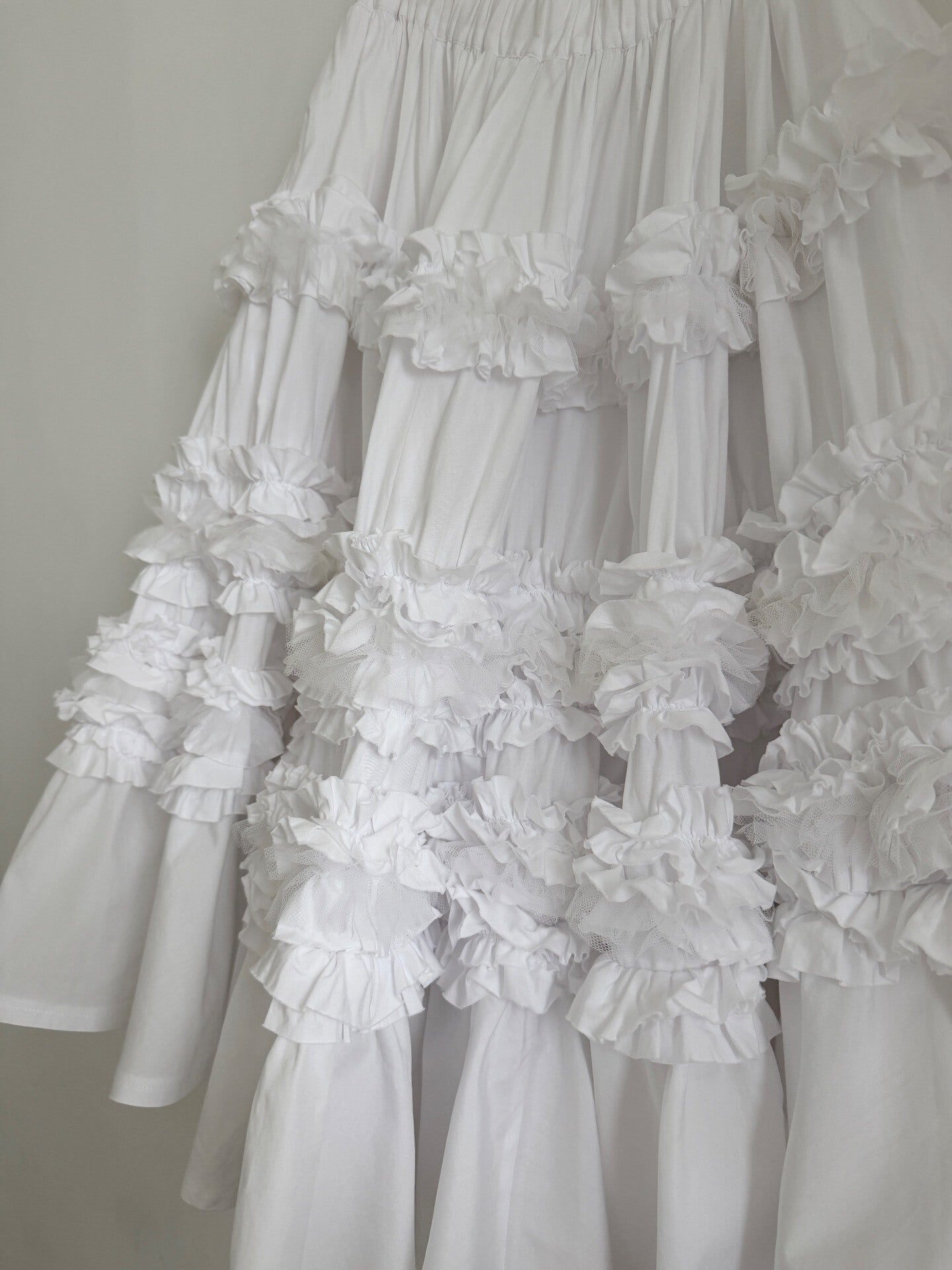 Comme Des Garcons 18AW Heavy Lace Skirt - Devines