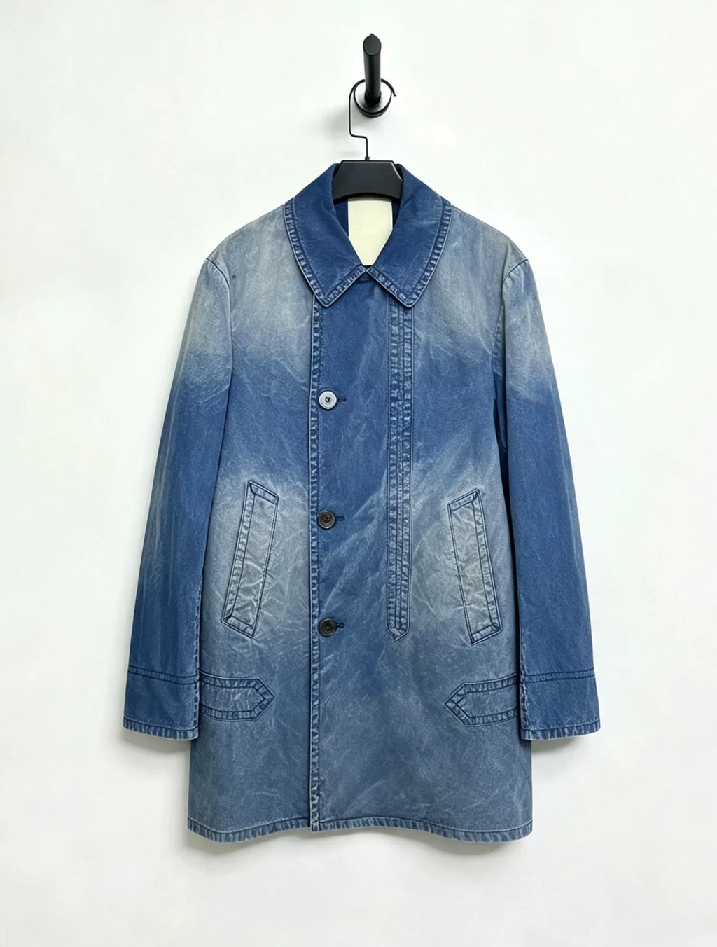 Maison Margiela Digital Print Distressed Jacket