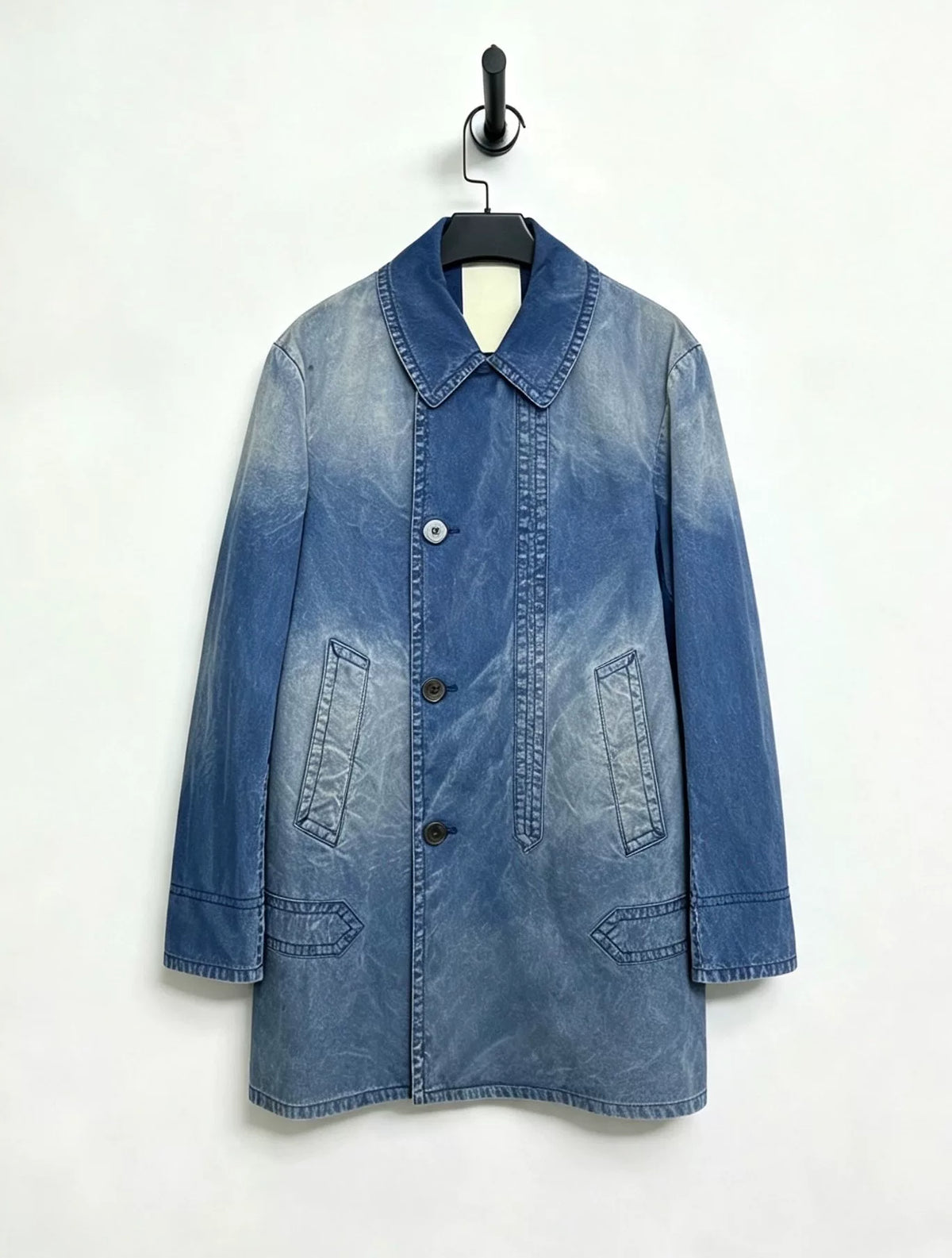 Maison Margiela Digital Print Distressed Jacket